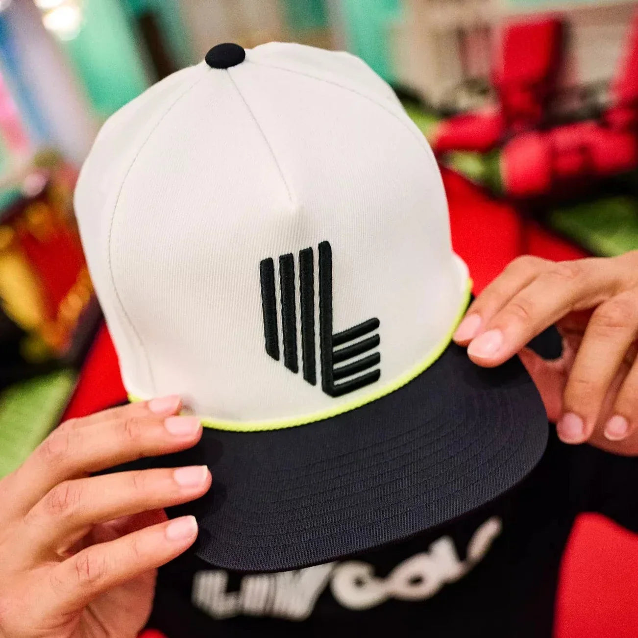 Caplence | Color Block Rope Hat